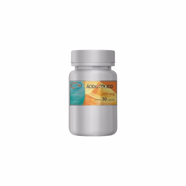 Ácido fólico 400mcg 30 comprimidos