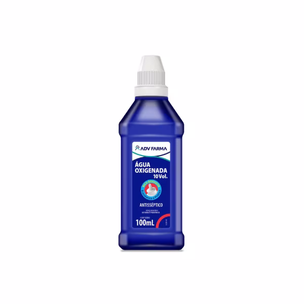 Água oxigenada 10 volumes 100ml