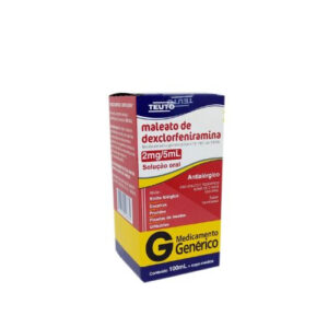 Dexclorfeniramina 2mg xarope 100ml