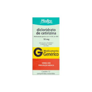 Cetirizina 10mg 10 comprimidos