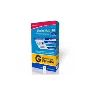 Desloratadina 5mg 10 comprimidos