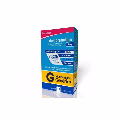 Desloratadina 5mg 10 comprimidos