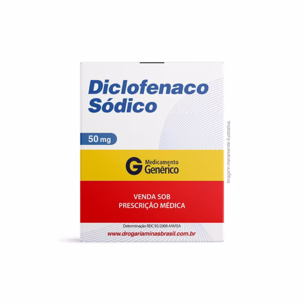 Diclofenaco 50mg 20 comprimidos