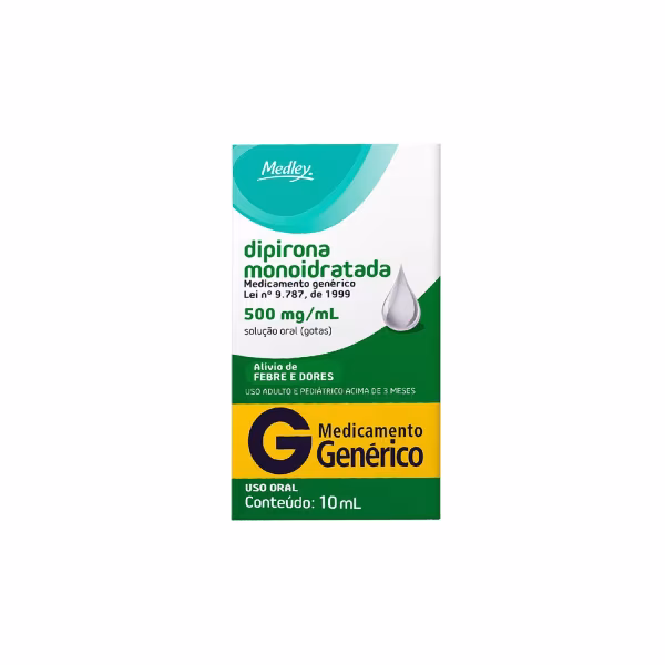 Dipirona gotas 500mg/ml 10ml