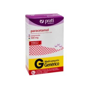 Paracetamol 500mg 20 comprimidos
