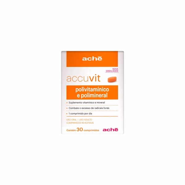 Polivitamínico adulto 30 comprimidos