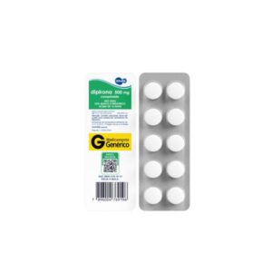 Dipirona Monoidratada 500mg 10 Comprimidos Genérico EMS
