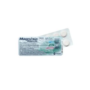 Magnésia Bisurada 10 Pastilhas