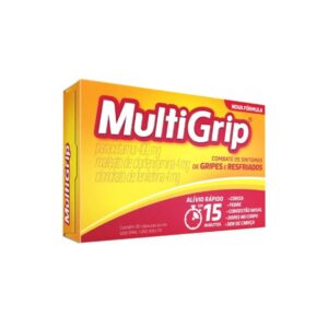 Multigrip 400mg + 4mg + 4mg 20 Cápsulas Duras