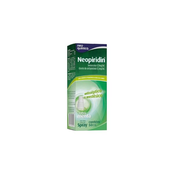 Neopiridin 4mg/ml+ 0,5mg/ml Sabor Menta Spray 50ml