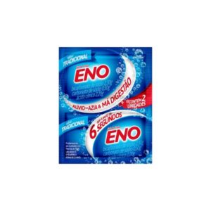 Sal de Fruta Eno 2,30g + 0,50g + 2,20g Sabor Tradicional Pó Efervescente 2 Envelopes 5g