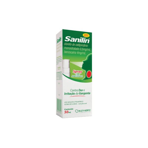 Sanilin 0,5mg/ml + 4mg/ml Sabor Menta Spray 50ml