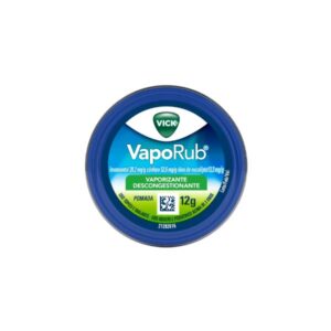 Vick VapoRub Pomada para Gripe e Congestão Nasal 12g