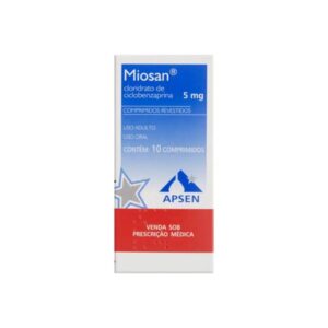Miosan 5mg 10 Comprimidos Revestidos